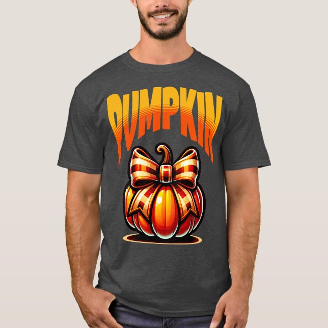 Kürbissaison Halloween T-Shirt (Vorderseite)