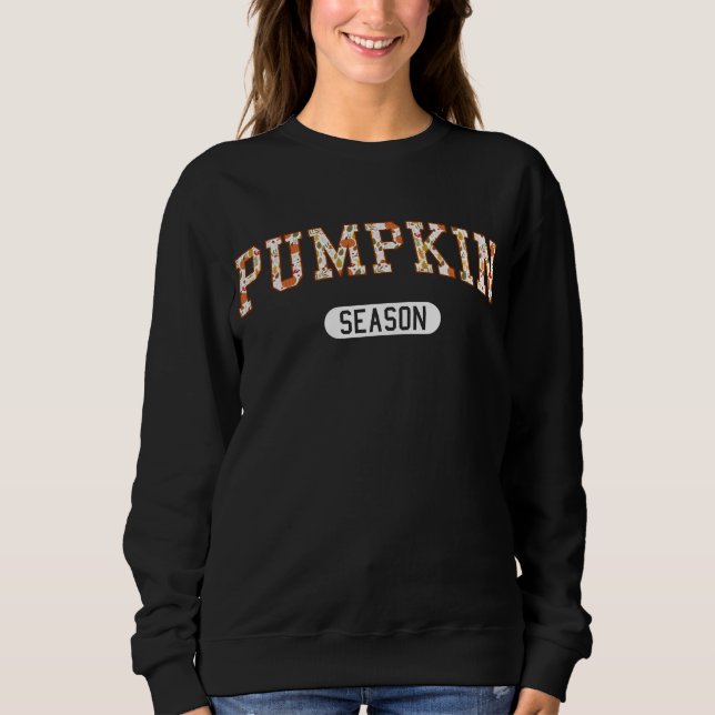 Kürbissaison - Herbst Grafik Sweatshirt (Vorderseite)