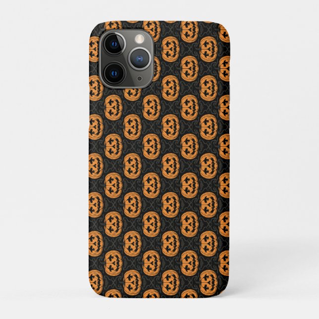 Kürbisschädel Case-Mate iPhone Hülle (Rückseite)