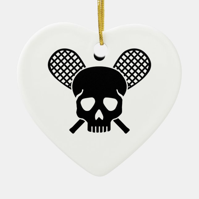 Kürbisschädel Keramik Ornament (Vorne)