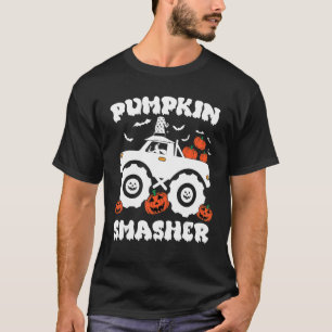 Kürbisschläger Lustiger Halloween für Monstertruck T-Shirt