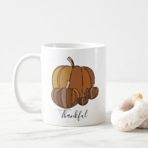 Kürbisse Dankbar Kaffeetasse
