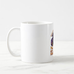 Kürbisse Glänzen Halloween Schwarze Katze Fallende Kaffeetasse