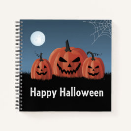 Kürbisse Halloween Notizbuch