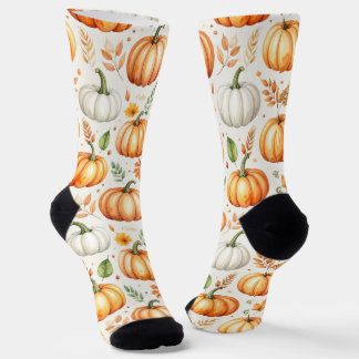 Kürbisse im Morgenlicht Socken