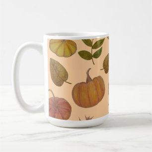 Kürbisse kaffeetasse