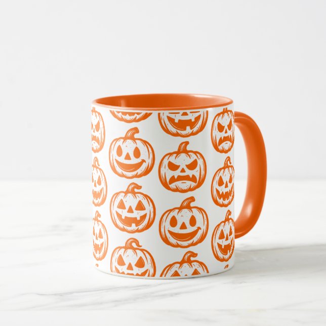 Kürbisse Tasse (VorderseiteRechts)