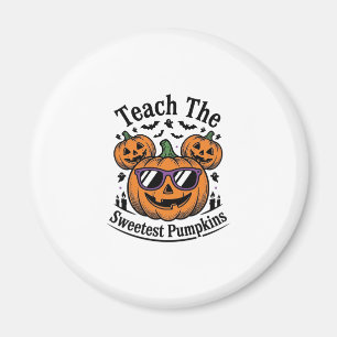 Kürbisshirt für Lehrer Süß Halloween-Klasse Design Magnet