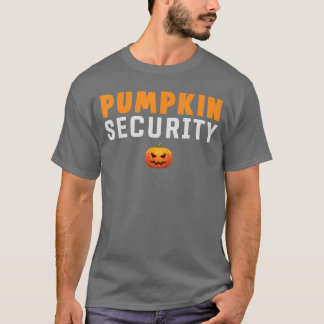 Kürbissicherheits-Kinder-Halloween-Idee für Trick T-Shirt