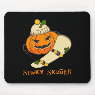 Kürbisskateboard Halloween-Kostüm Spaß Skateboard Mousepad