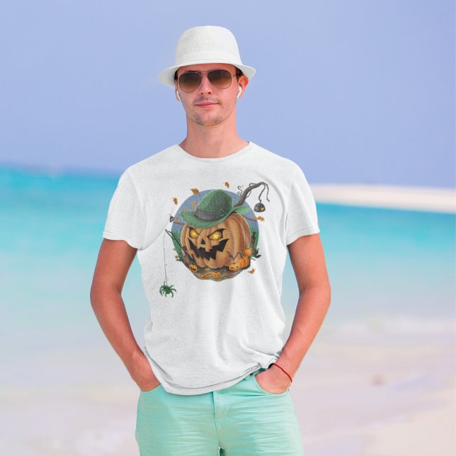 Kürbisspinne zu Halloween T-Shirt (Von Creator hochgeladen)