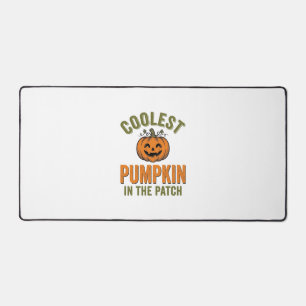 Kürbisste in der Patch Vintage Halloween-Dekoratio Schreibtischunterlage