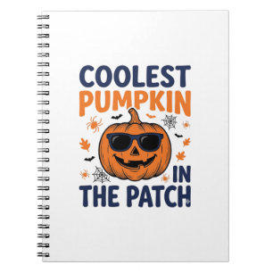 Kürbisster Halloween-Shirt_1 Notizblock