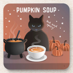 Kürbissuppe Getränkeuntersetzer