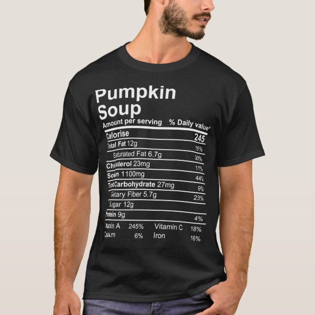 Kürbissuppe T-Shirt (Vorderseite)