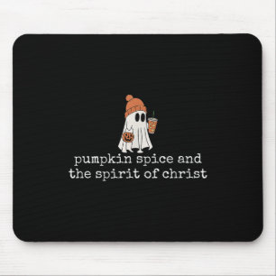 Kürbisszene und der Geist Christi Christliches Hal Mousepad