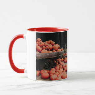 Kürbiswagen Tasse