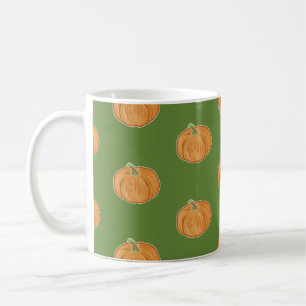 Kürbiszeichnung Kaffeetasse