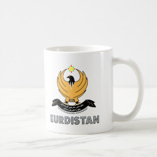 Kurde Emblem Tasse