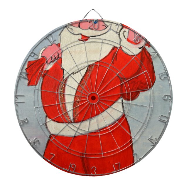 Kurdisch Santa Dartscheibe (vorne)
