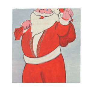 Kurdisch Santa Notizblock