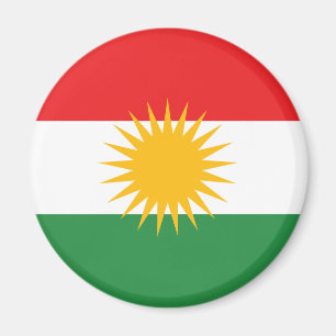 Kurdische Flagge Magnet