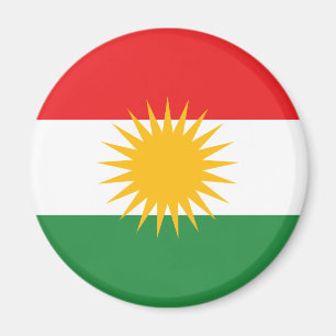 Kurdische Flagge Magnet