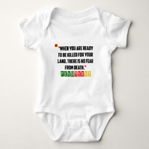Kurdische Peshmerga Tapferkeit Baby Strampler