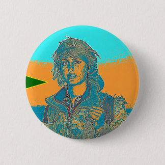 Kurdische YPJ-Kämpfer 6 Button