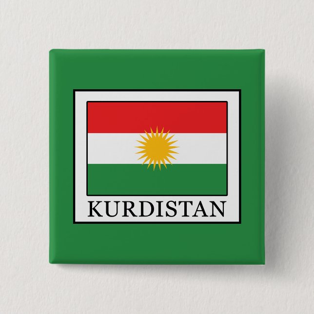Kurdistan Button (Vorderseite)