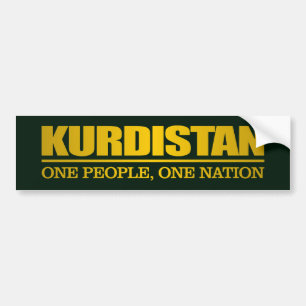 Kurdistan (eine Leute, eine Nation) Autoaufkleber