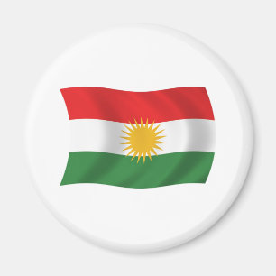 Kurdistan-Flagge-Magnet Magnet