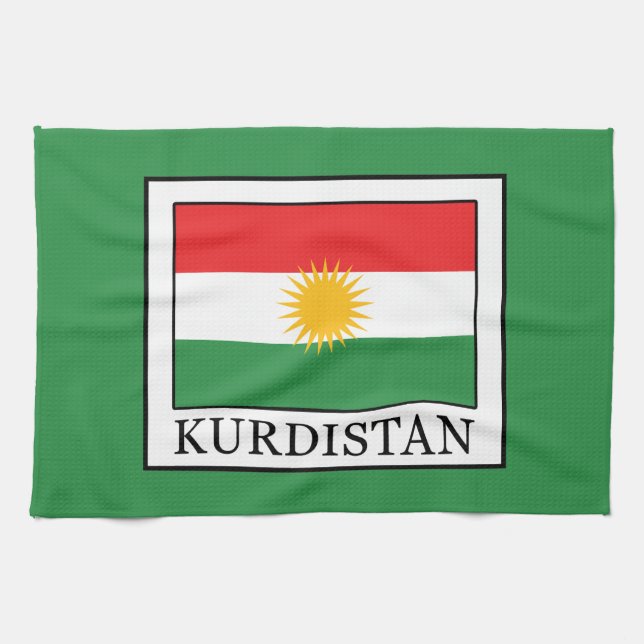 Kurdistan Geschirrtuch (Horizontal)
