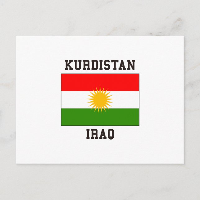 Kurdistan Irak Postkarte (Vorderseite)