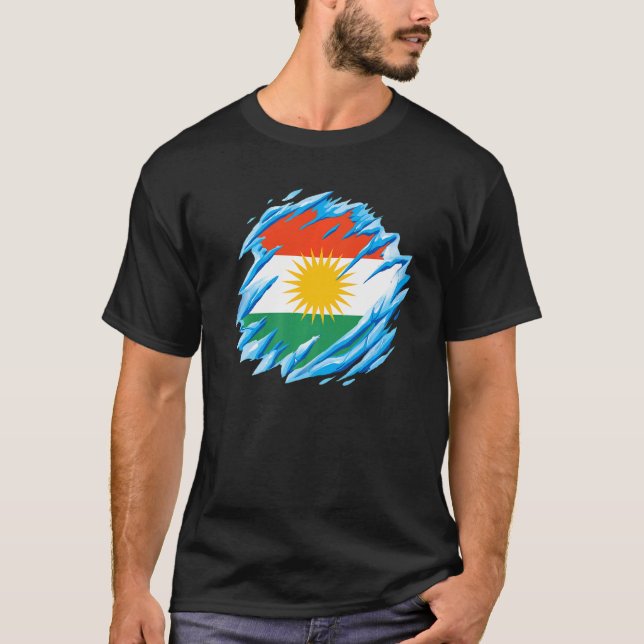 Kurdistan Kurdisch T-Shirt (Vorderseite)