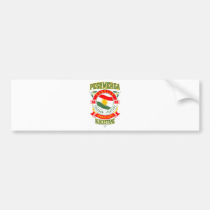 Kurdistan KURDISTAN Peshmerga Freiheits-Krieger Autoaufkleber