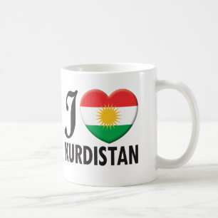 Kurdistan-Liebe Tasse