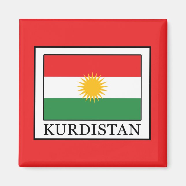Kurdistan Magnet (Vorne)