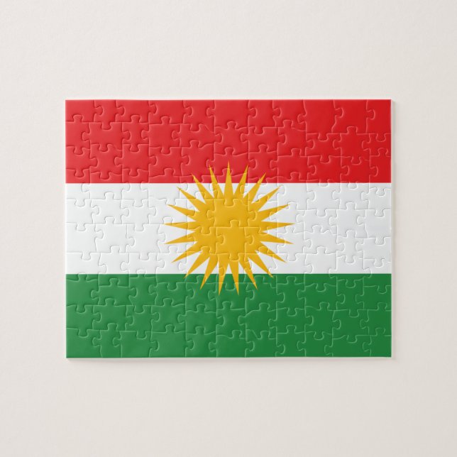 Kurdistan Puzzle (Horizontal)