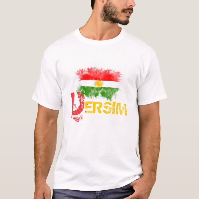 Kurdistan-T - Shirt mit "DERSIM " (Vorderseite)