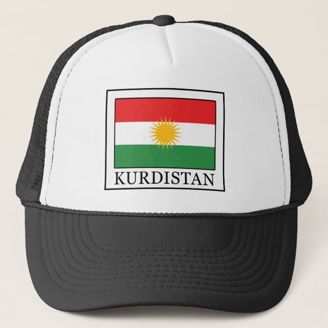 Kurdistan Truckerkappe (Vorderseite)