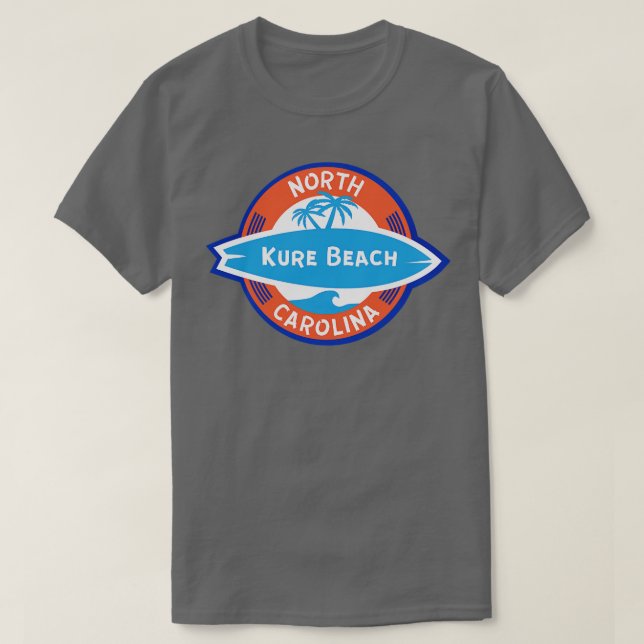 Kure Beach NC Surf T-Shirt (Design vorne)