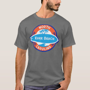 Kure Beach NC Surfen T-Shirt