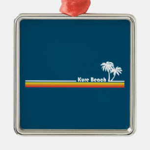 Kure Beach North Carolina Ornament Aus Metall