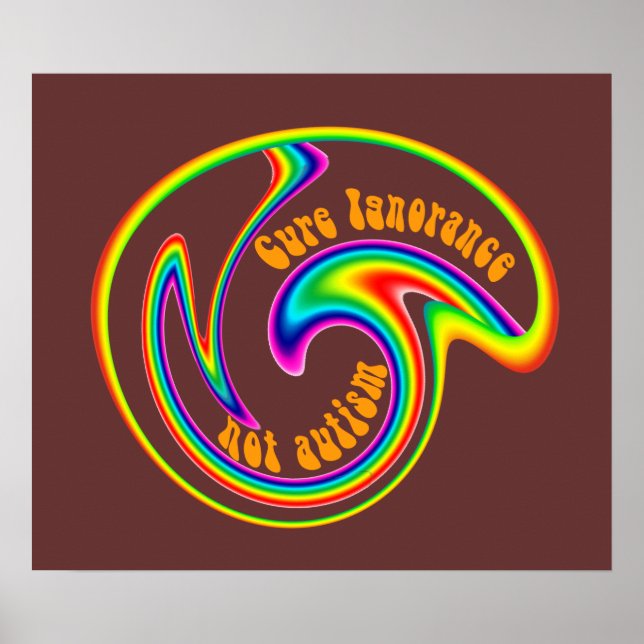 Kure Ignoranz Swirl Poster (Vorne)