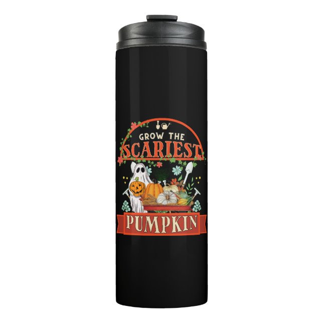 Kürkin-Bauer Halloween Thermosbecher (Vorderseite)
