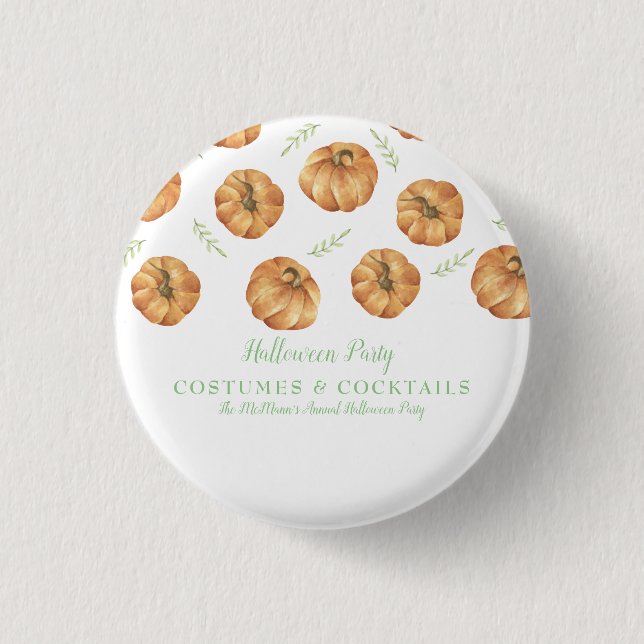Kürkin Halloween Button (Vorderseite)