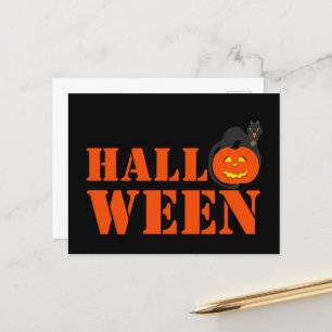 Kürkin Halloween Postkarte