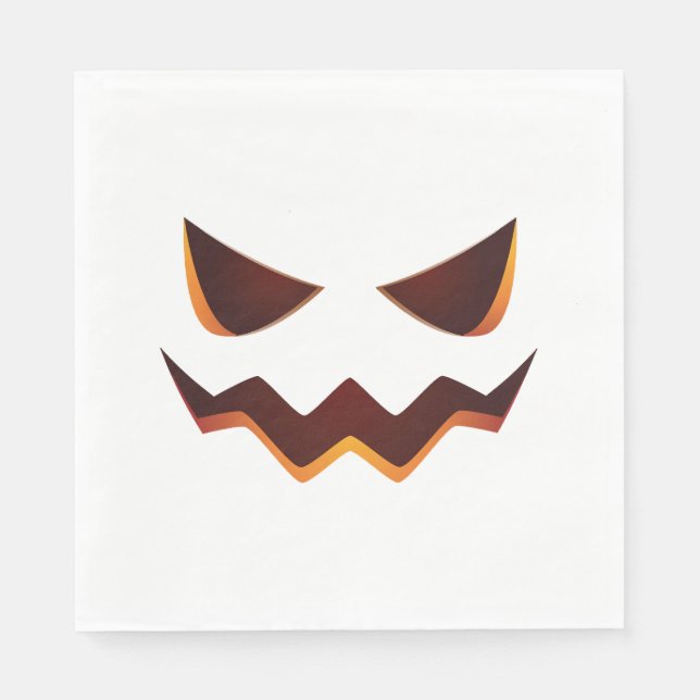 Kürkin Halloween Serviette (Vorderseite)