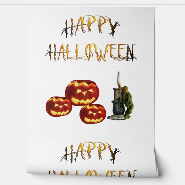 Kürkin Halloween Tapete (Abrollen)